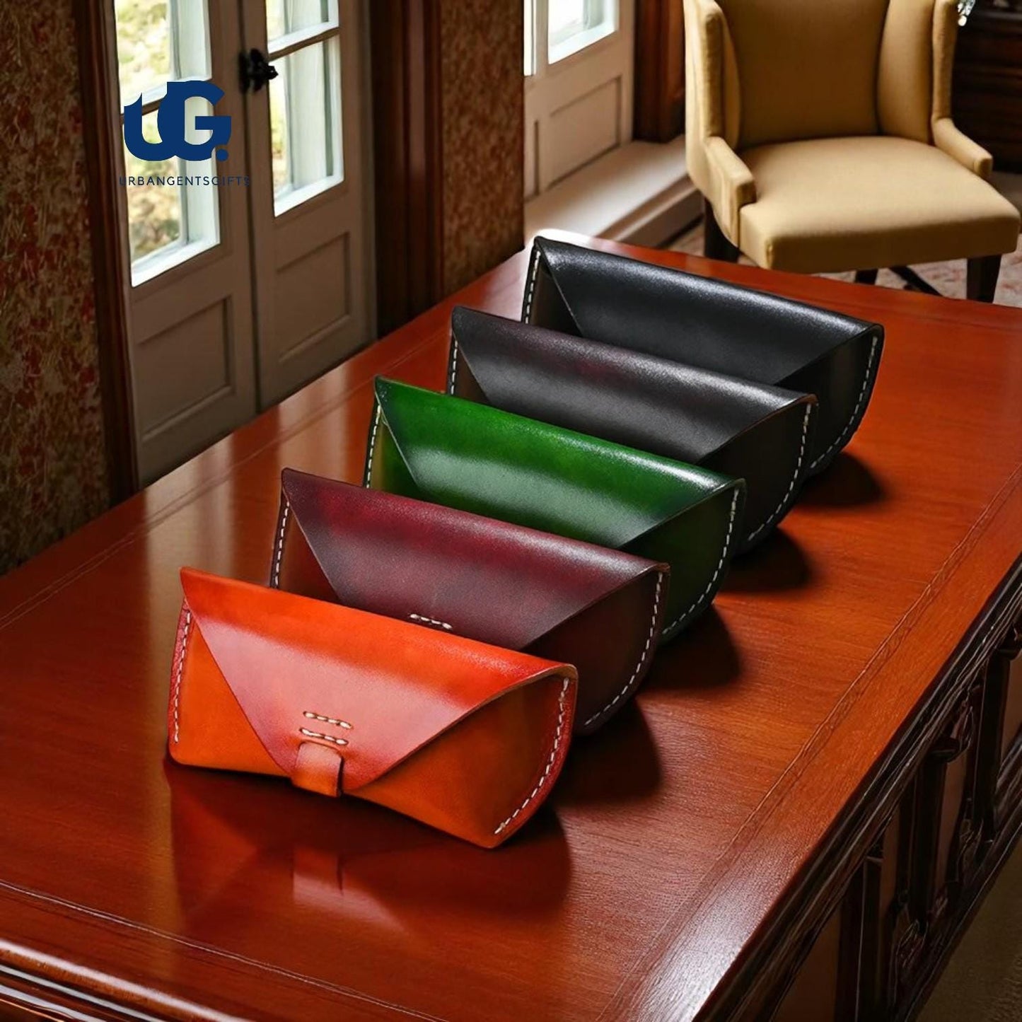 Vintage Leather Glasses Wallet β Retro Protective Case for Men & Women | Gift-Ready Pouch - My Store