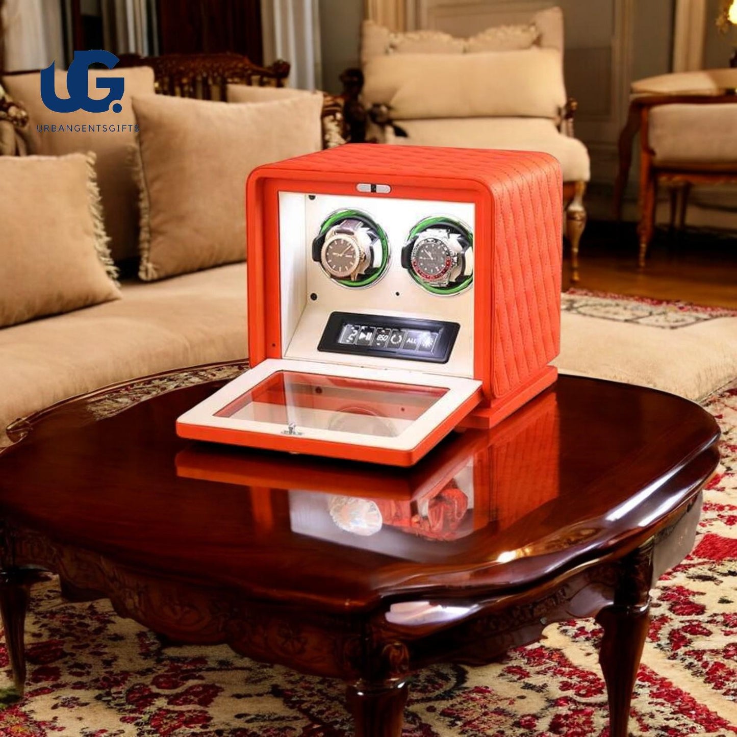 New Watch Winder- Watch Box Display Case for Audemars Piguet Watches,Rolex,Patek Philippe,Richard Mille,Jacob & Co. Luxury Watch Winder