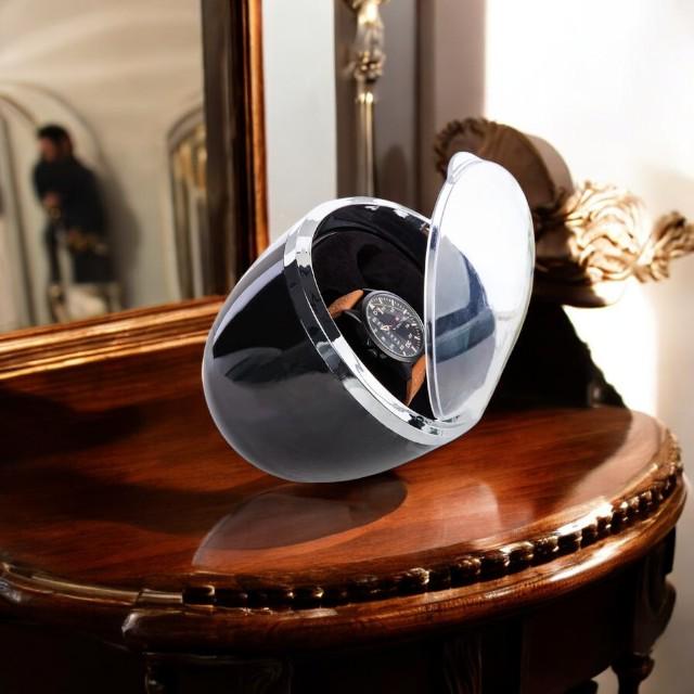 Mini Automatic Mechanical Watch Winder Rotating Watch Winder Box Shaker Luxury Transparent Watchwinder Automatic Gift Ideas - My Store