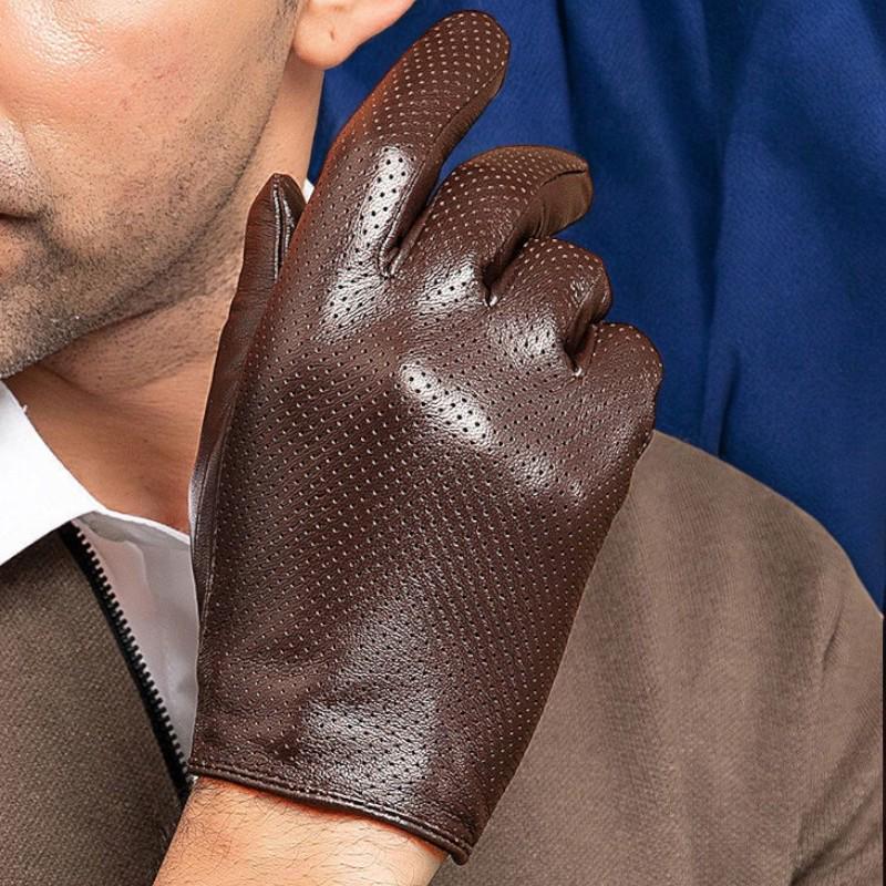 Luxury slim Leather Gloves for Men & Women - Stylish, Warm, and Durable,perfect gift - My Store