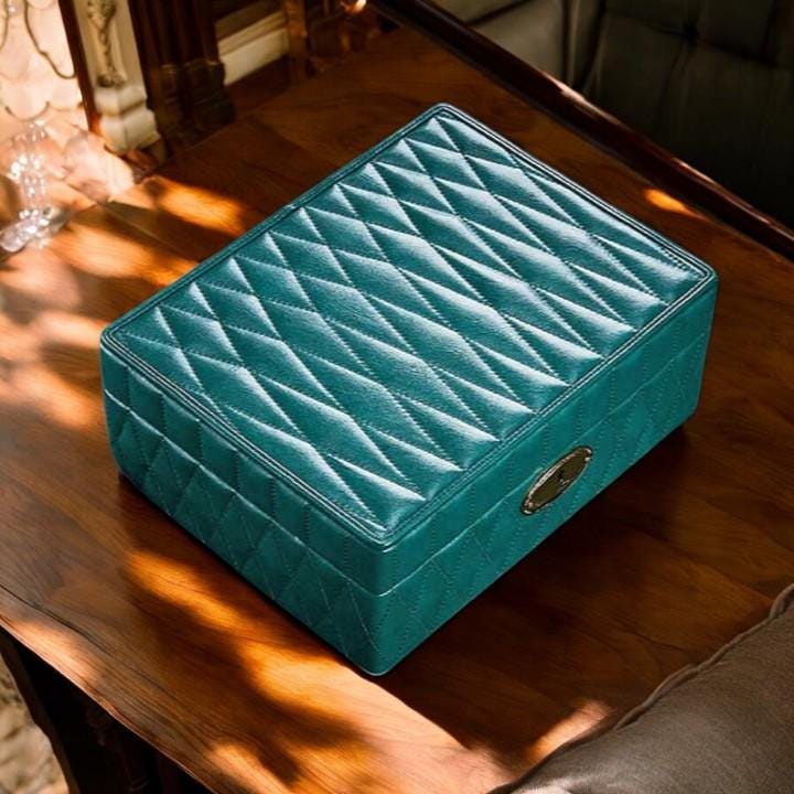 Luxury Leather Watch Organizer - Elegant Jewelry Gift Box & Custom Watch Packaging for Sophisticated Tastes. - My Store