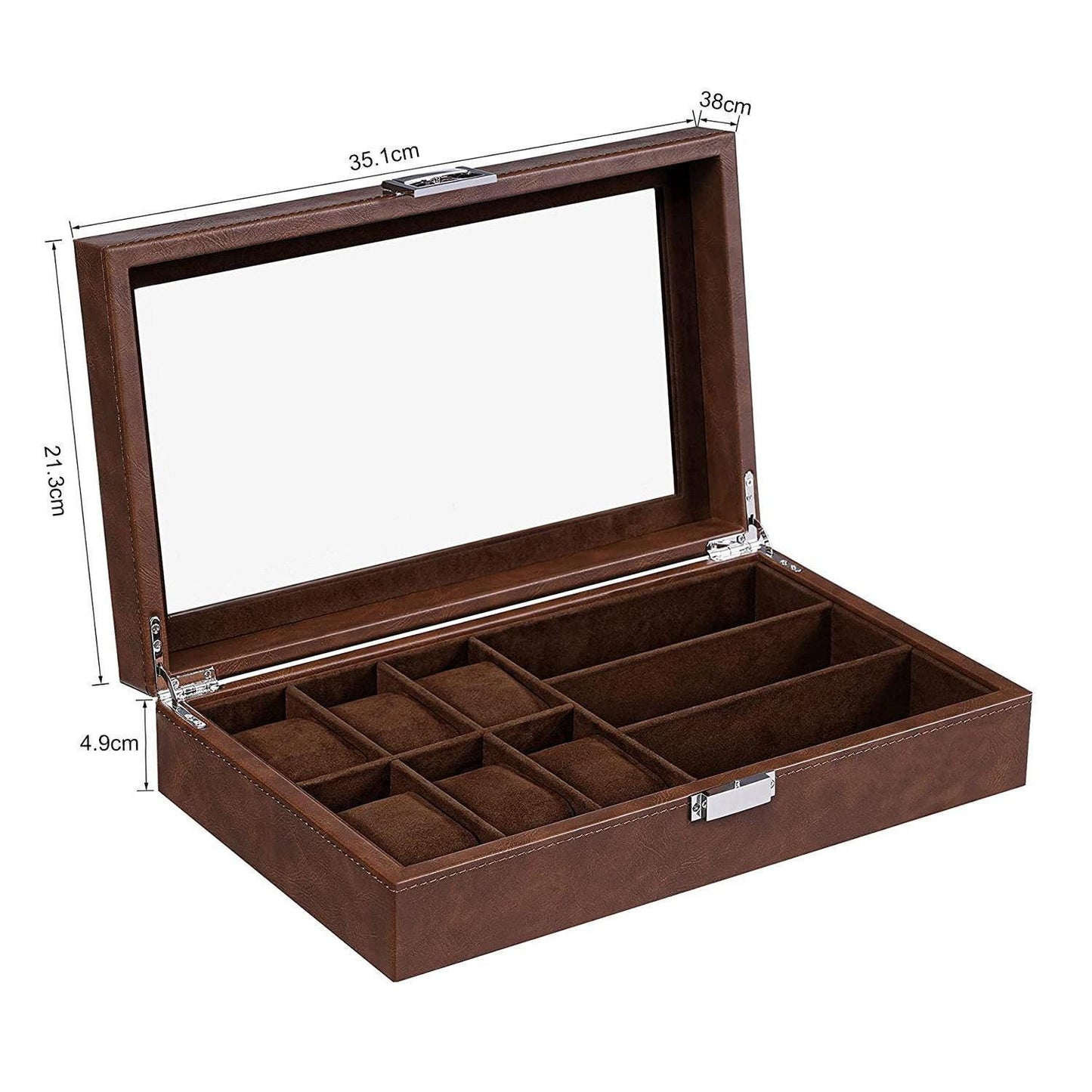 Elegant Watch Box – Luxury Gift for Men, Perfect for Storing Watches, Jewelry, and Accessories - My Store