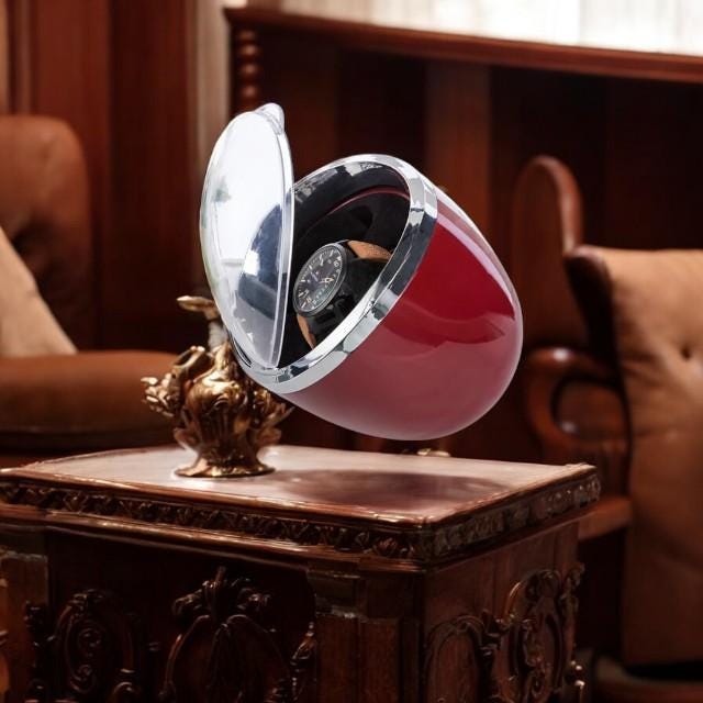 Mini Automatic Mechanical Watch Winder Rotating Watch Winder Box Shaker Luxury Transparent Watchwinder Automatic Gift Ideas - My Store