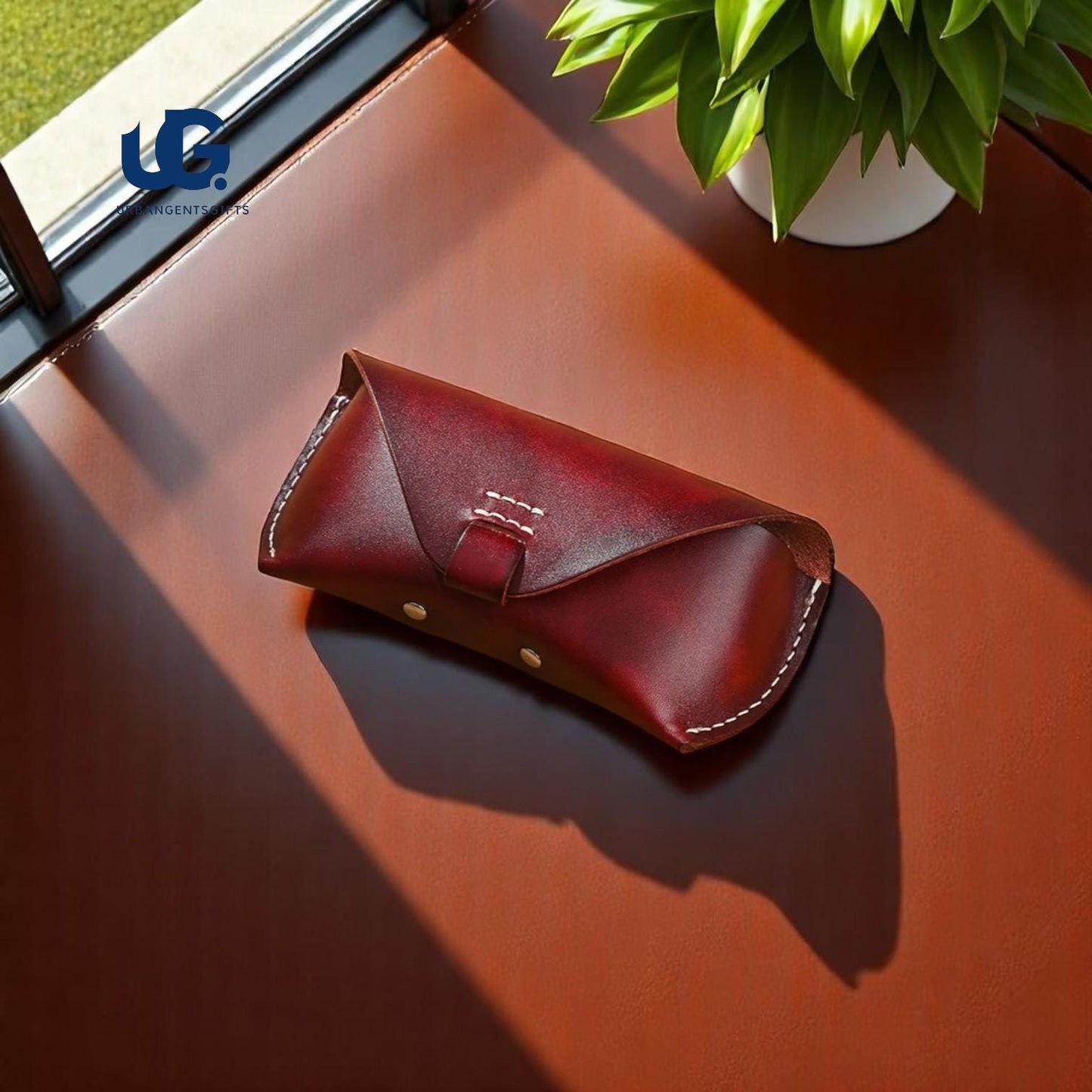 Vintage Leather Glasses Wallet β Retro Protective Case for Men & Women | Gift-Ready Pouch - My Store