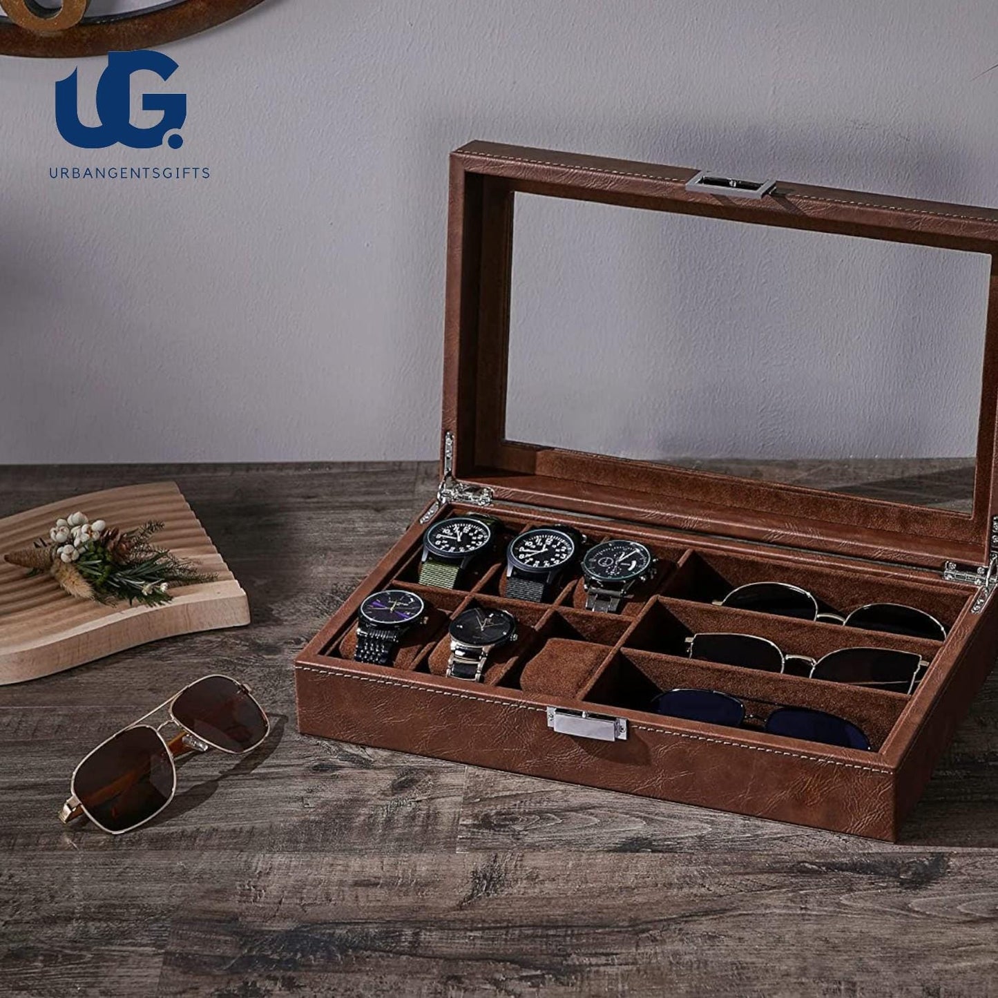 Elegant Watch Box – Luxury Gift for Men, Perfect for Storing Watches, Jewelry, and Accessories - My Store