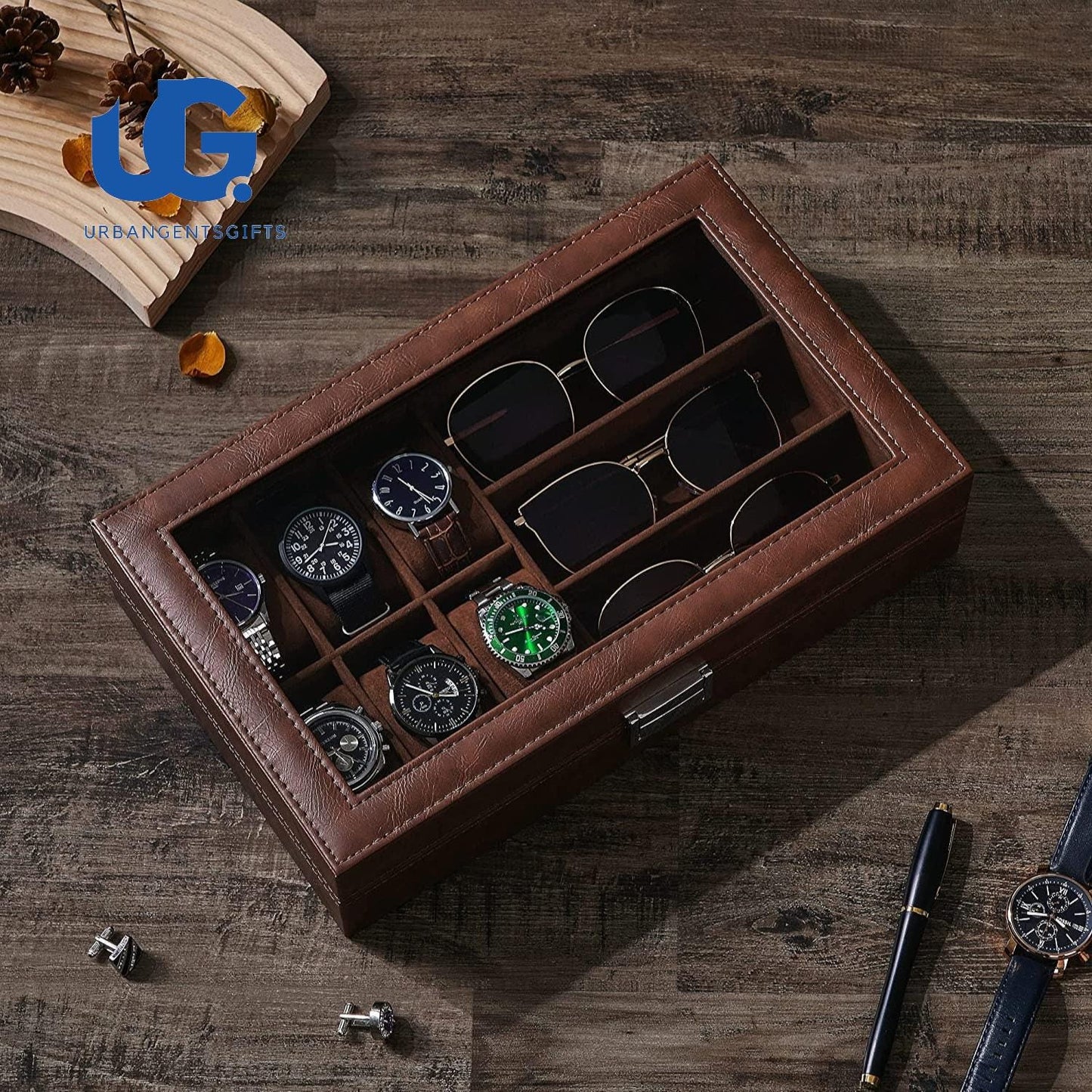 Elegant Watch Box – Luxury Gift for Men, Perfect for Storing Watches, Jewelry, and Accessories - My Store