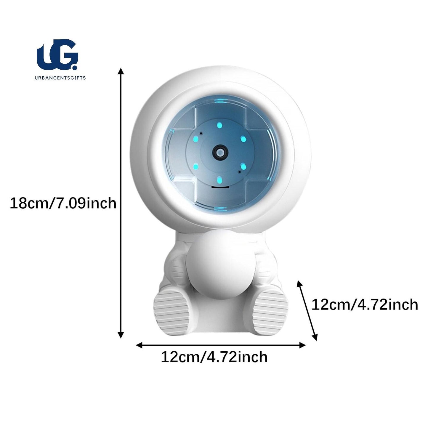 Eco-Friendly Automatic Watch Winder - Astronaut Design | Quiet Motor | USB Powered | Rotating Watch Holder | Sustainable Gift for Men - My Store