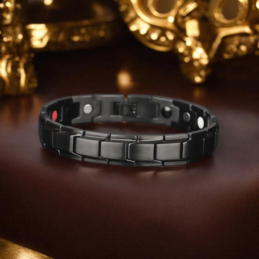 Bio Magnetic Energy Bracelets for Men - Stainless Steel Anti-Fatigue & Anti-Radiation Jewelry. - My Store