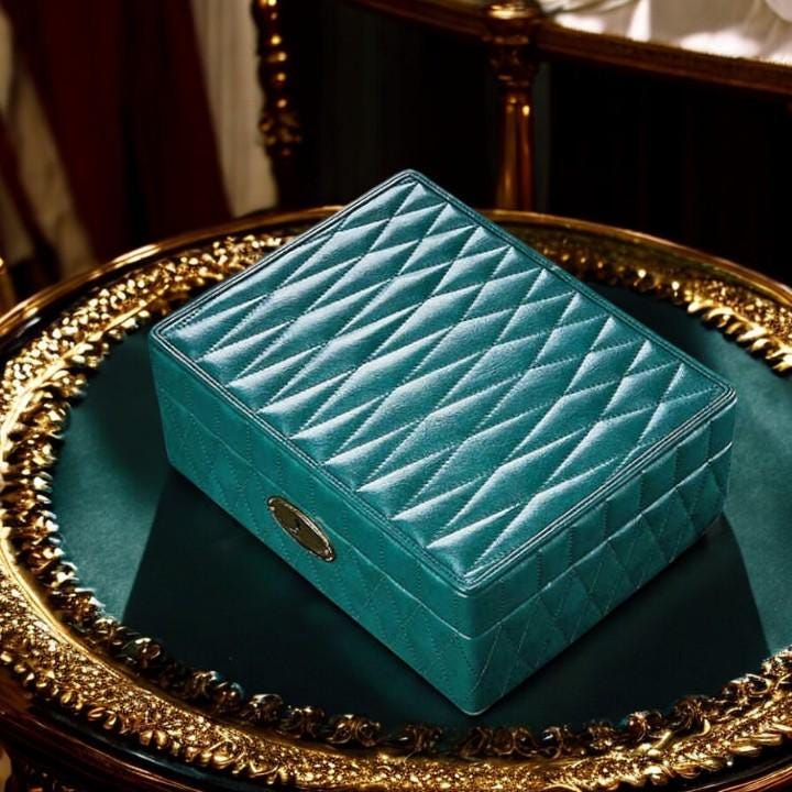 Luxury Leather Watch Organizer - Elegant Jewelry Gift Box & Custom Watch Packaging for Sophisticated Tastes. - My Store
