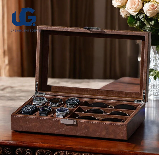 Elegant Watch Box – Luxury Gift for Men, Perfect for Storing Watches, Jewelry, and Accessories - My Store