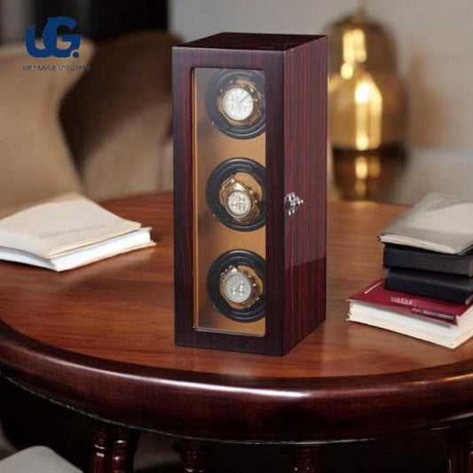 Luxury Watch Winder Box – Silent Display Case for Rolex, Patek, Richard Mille | Gift for Men - My Store