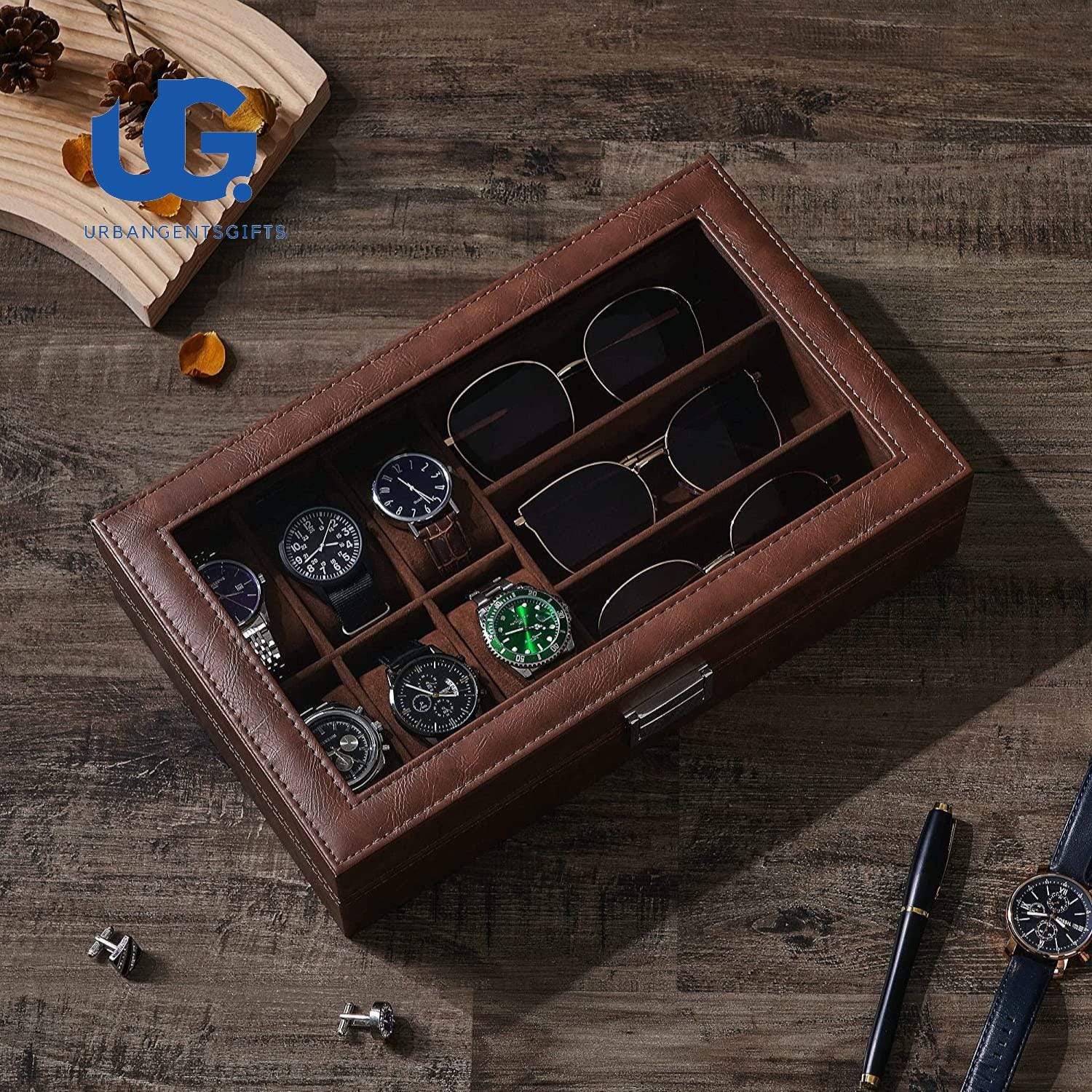 Elegant Watch Box – Luxury Gift for Men, Perfect for Storing Watches, Jewelry, and Accessories - My Store